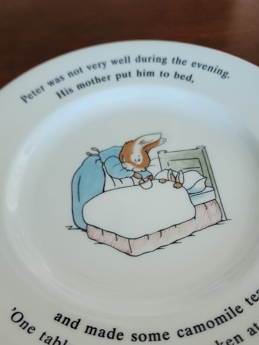 VTG Peter Rabbit Plate - Picture 3 of 5